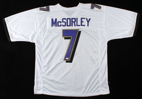 Trace McSorley Signed Baltimore Ravens Jersey (JSA Holo) Former Penn State Q.B.