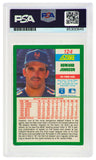 Howard Johnson Signed New York Mets 1990 Score Baseball Card #124 - (PSA/DNA)