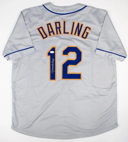 Ron Darling Signed New York Mets Jersey (JSA COA) 1986 World Champion Pitcher