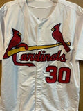 Orlando Cepeda Signed Cardinals Jersey (JSA COA) 1967 NL MVP / 11x All Star 1B