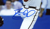 Dave Justice Signed Atlanta Braves Unframed 8x10 Photo- Running Base