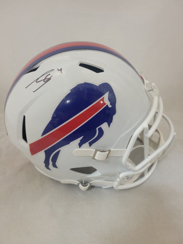 JAMES COOK SIGNED BUFFALO BILLS FULL SIZE SPEED REPLICA HELMET BECKETT QR