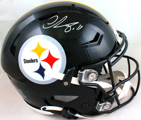 Chase Claypool Autographed Pittsburgh Steelers F/S SpeedFlex Authentic Helmet -