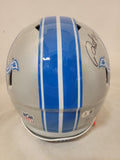 DAVID MONTGOMERY SIGNED DETROIT LIONS 2024 SPEED AUTHENTIC HELMET BECKETT QR