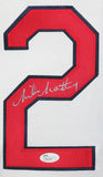 Mike Matheny Autographed St. Louis Cardinals White Majestic Jersey- JSA Auth *R2