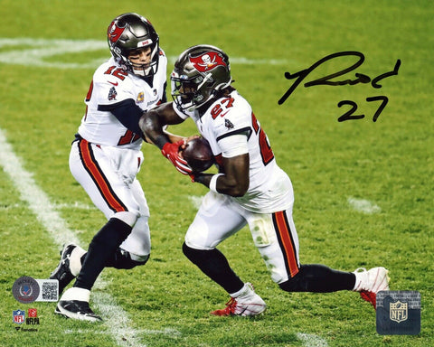 RONALD JONES SIGNED TAMPA BAY BUCS BUCCANEERS W/ TOM BRADY 8x10 PHOTO BECKETT