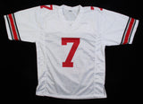 Dwayne Haskins Signed Ohio State Buckeyes Jersey (Beckett COA)