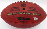 Tom Brady Autographed Salute To Service NFL Leather Football Patriots Fanatics