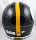 Pat Freiermuth Autographed Pittsburgh Steelers F/S Speed Helmet- Beckett W Holo