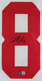 Ohio State Terry McLaurin Authentic Signed White Pro Style Jersey BAS Witnessed