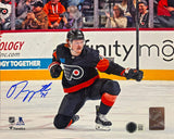 Owen Tippett Pump Philadelphia Flyers Autographed 11x14 Hockey Photo Beckett