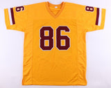 Jordan Reed Signed Washington Redskins Throwback Jersey (JSA COA) Pro Bowl T.E,