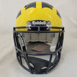 MIKE SAINRISTIL SIGNED MICHIGAN WOLVERINES F/S SPEED AUTHENTIC HELMET JSA HOLO