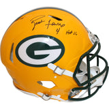 Brett Favre Autographed/Signed Green Bay Packers Authentic Helmet HOF JSA 46683