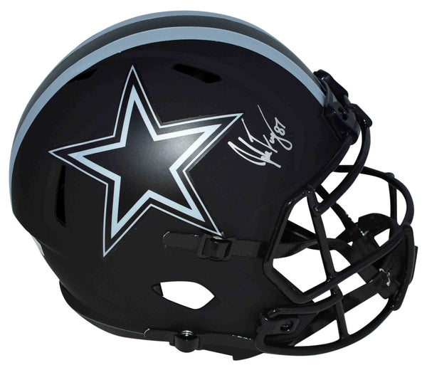 JAKE FERGUSON AUTOGRAPHED DALLAS COWBOYS ECLIPSE FULL SIZE SPEED HELMET BECKETT