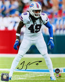 Tremaine Edmunds Autographed Buffalo Bills 8x10 Stance FP Photo-Beckett W Holo