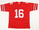 J.T. Barrett Signed Ohio State Buckeyes Jersey (JSA) 38-6 Career Record at Q.B.