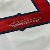 Autographed/Signed Vladimir Vlad Guerrero Los Angeles White Jersey Beckett COA