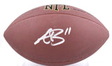 A.J. Brown Autographed Wilson Super Grip Football - Beckett W Hologram *Silver