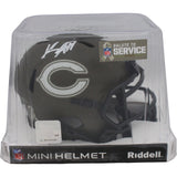 Keenan Allen Signed Chicago Bears 22 Salute Mini Helmet Beckett 45809