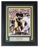 Bart Starr Green Bay Packers Signed Framed 8x10 Photo PSA