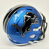 Amon-Ra St. Brown Autographed Signed Detroit Lions FS Flash Replica Helmet BAS