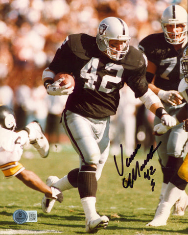 Raiders Vance Mueller Authentic Signed 8x10 Photo Autographed BAS