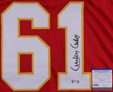 Curley Culp Signed Kansas City Chiefs Jersey (PSA COA) Hall of Fame 2013 / D.T.