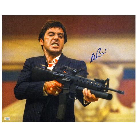 Al Pacino Autographed Scarface Tony Montana Every Dog Has His Day 16x20 Photo