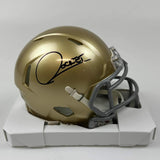 Autographed/Signed Raghib Rocket Ismail Notre Dame Mini Helmet Beckett BAS COA