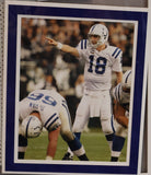 Peyton Manning Colts Autographed Framed Jersey Multiple SB XLI Inscriptions