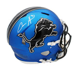 Aidan Hutchinson Signed Detroit Lions Speed Authentic Alternate 2024 NFL Helmet