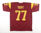 Ron Yary Signed USC Trojans Jersey (PSA COA) Minnesota Vikings HOF Offen. Tackle