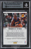 Lakers Shaquille O'Neal Authentic Signed 2012 Panini Prizm #166 Card BAS Slabbed