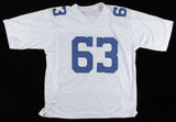 Larry Cole Signed Dallas Cowboys Jersey (JSA COA) 2xSuper Bowl Champ VI & XII