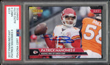 2017 Panini Instant #135 SP 1/107 1st Start Patrick Mahomes RC PSA 9 MINT Auto