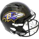 Ray Lewis Autographed/Signed Baltimore Ravens F/S Speed Helmet Beckett 47982