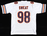 Montez Sweat Signed Chicago Bears White Jersey Inscribed "Bear Down" (PSA) L.B.