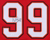 Warren Sapp Signed Tampa Bay Buccaneers Jersey (JSA) 7xPro Bowl Defensive Tackle