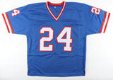 Ottis Anderson Signed New York Giants Throwback Jersey (JSA COA) Super Bowl MVP