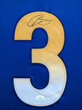 FRAMED LOS ANGELES RAMS ODELL BECKHAM JR AUTOGRAPHED SIGNED JERSEY JSA COA