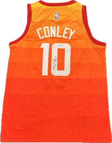 Mike Conley signed jersey PSA/DNA Utah Jazz Autographed