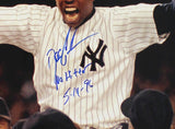 Dwight Gooden Signed New York Yankees Framed 16x20 MLB Photo - No Hitter 5/14/96
