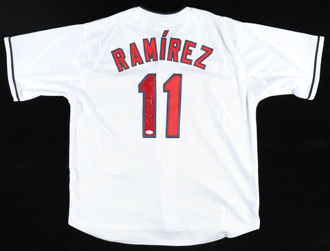 Jose Ramirez Signed Cleveland Guardians City Connect Jersey (JSA) 2xAll Star 3B