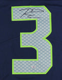 Russell Wilson Signed Seattle Nike Limited Navy Blue Jersey