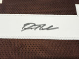 BROWNS DORIAN THOMPSON-ROBINSON AUTOGRAPHED BROWN JERSEY BECKETT WITNESS 233370