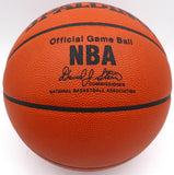 Hakeem Olajuwon Autographed Spalding Leather NBA Basketball Rockets JSA #AT76260