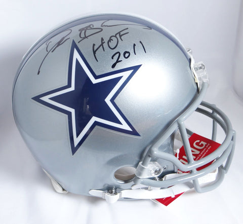 Deion Sanders Signed Dallas Cowboys Full Size Authentic Helmet w/ HOF -Beckett