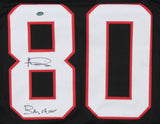 Andre Rison Signed Atlanta Falcons Jersey Inscribed "Bad Moon" (Schwartz COA)