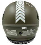 COOPER KUPP Autographed Rams Salute To Service Authentic Speed Helmet FANATICS